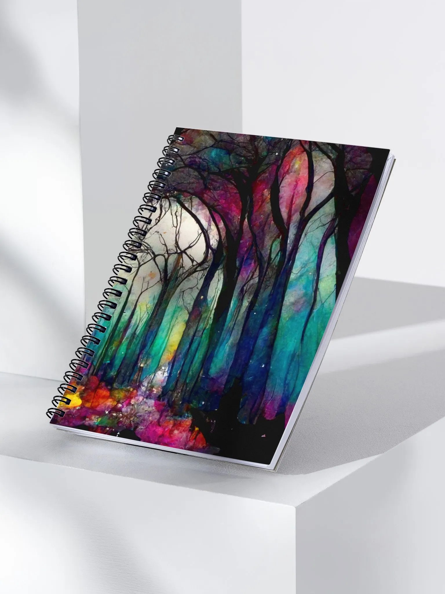 Dreamy Forest Spiral Notebook product image (3)