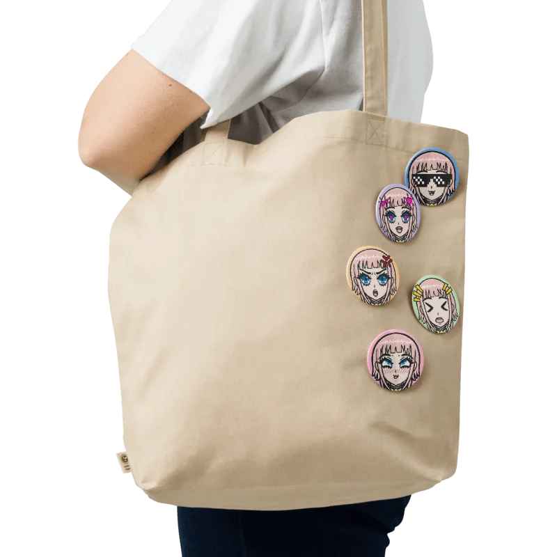 Momoko Mood Pins – 5-Piece Lewd Expression Set (2.25”) product image (6)