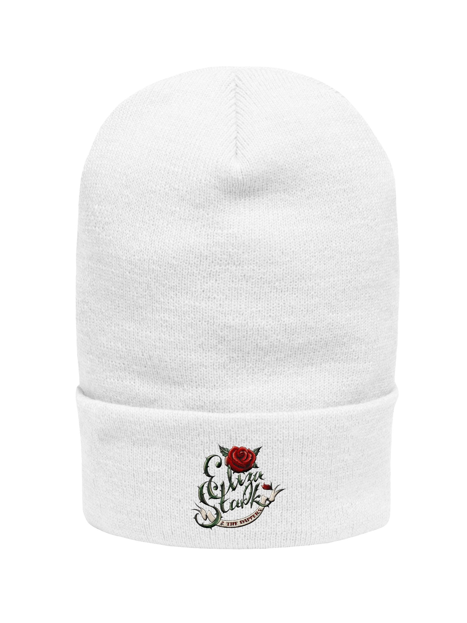Vintage Rose Cuffed Beanie product image (1)