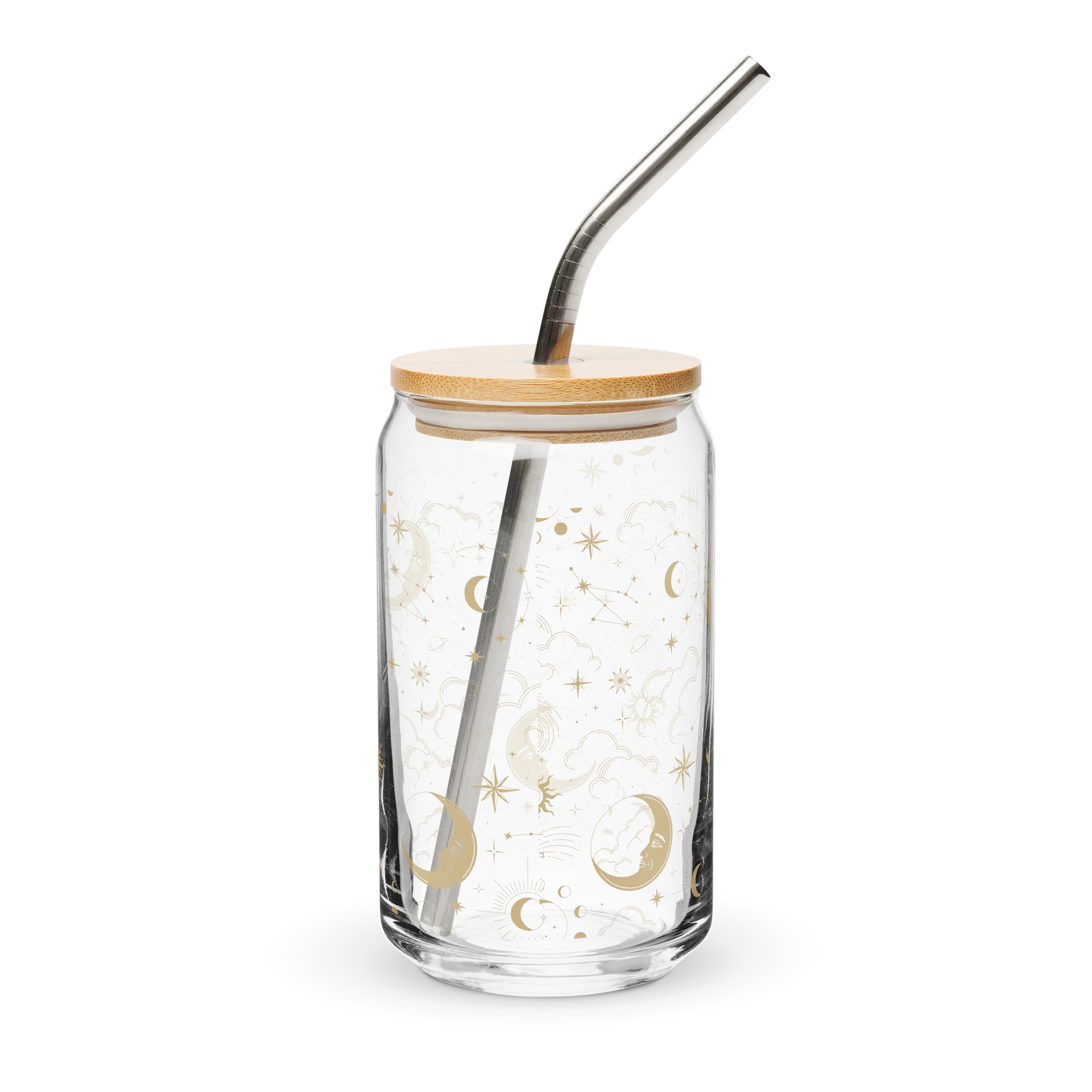 The Sun & The Moon Glass w/ straw product image (2)
