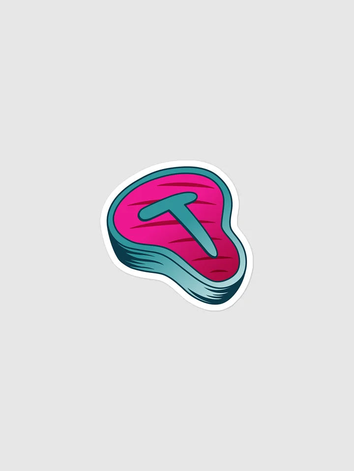 pnkntndr Steak Bubble-free sticker product image (1)