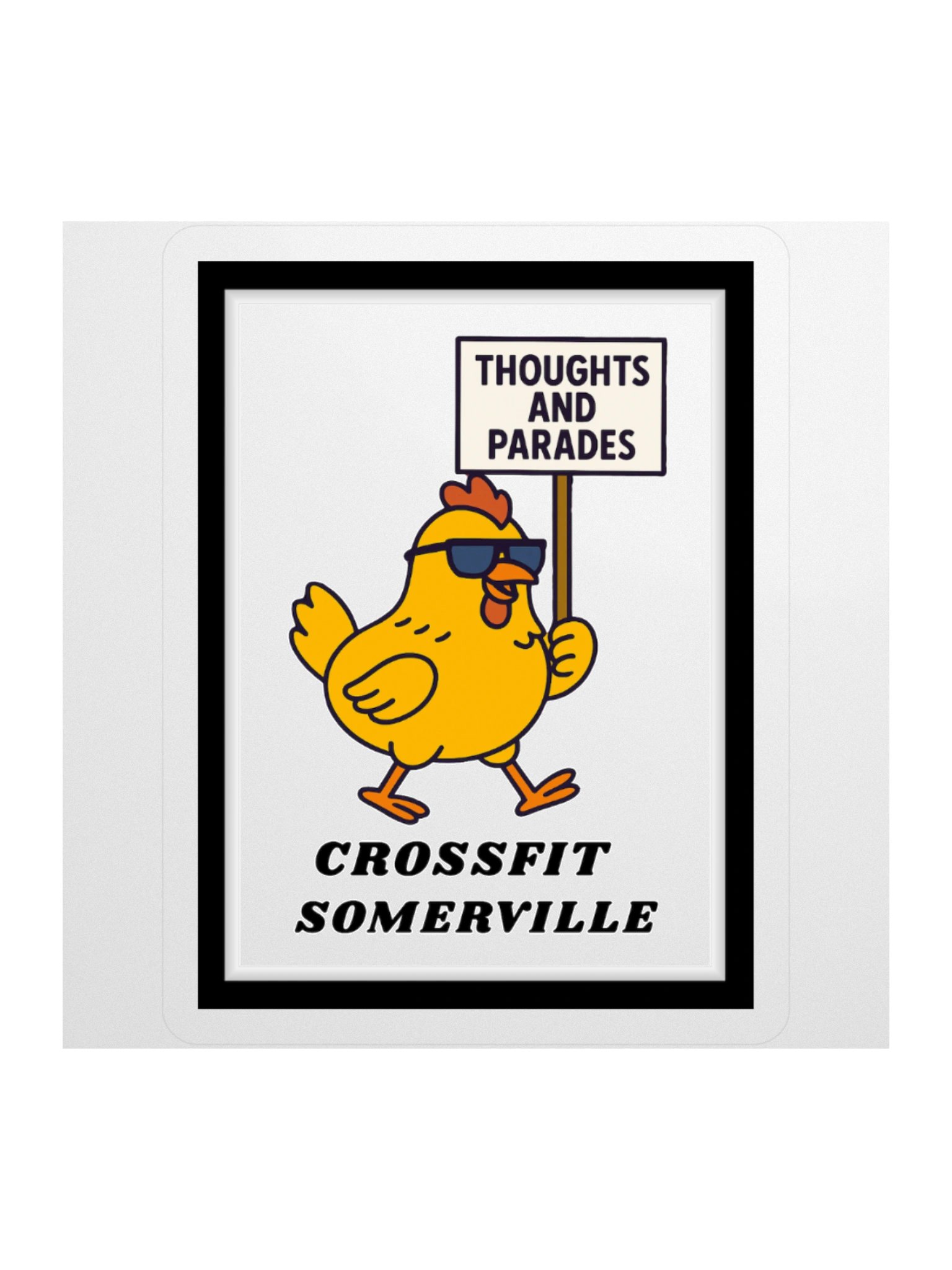 Thoughts and Parades Sticker product image (2)