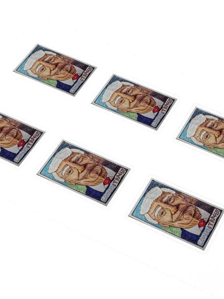 COMEDY+TRAGEDY Sticker Sheet product image (2)