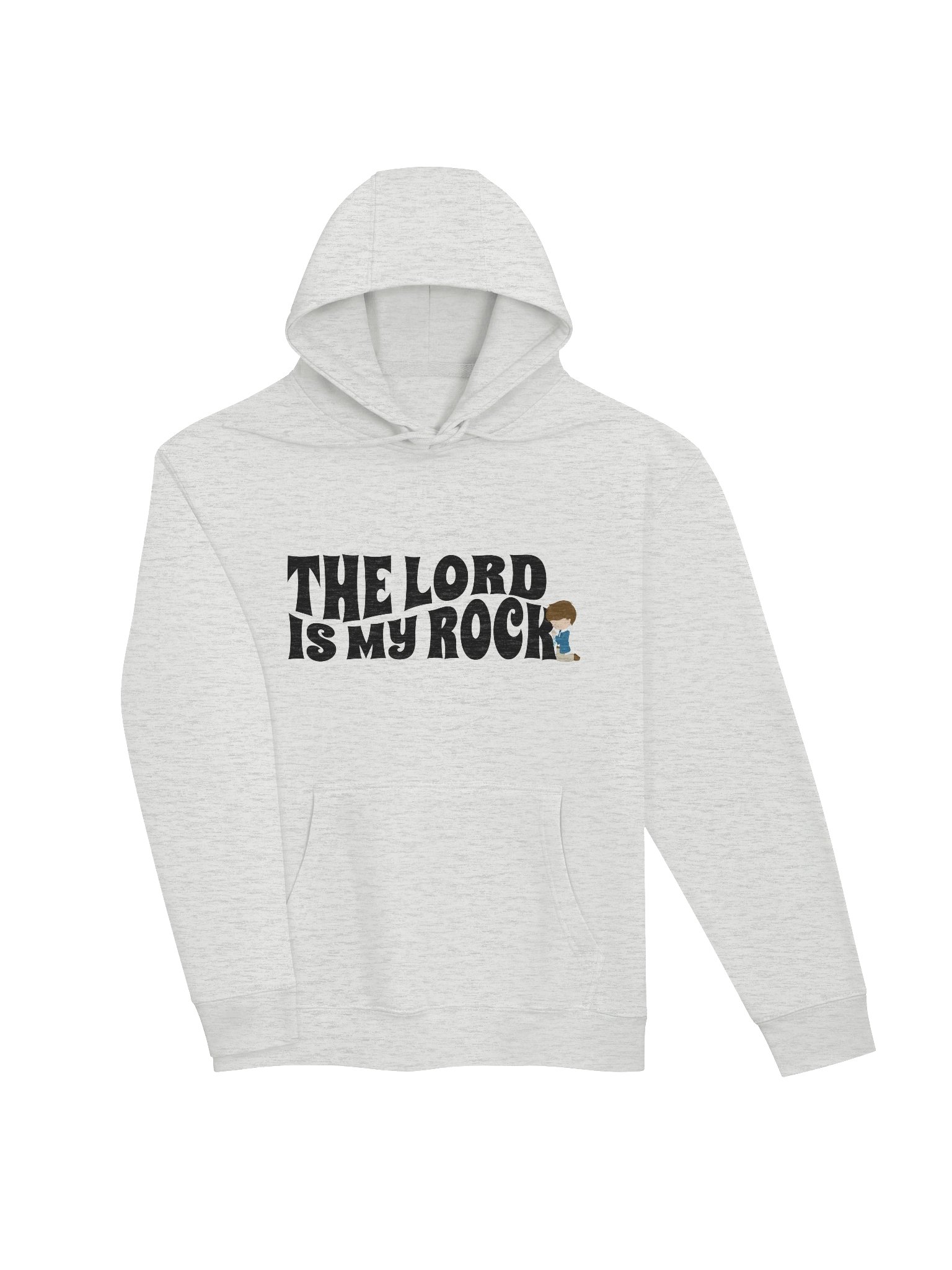 D2You Hoodie - The Lord is My Rock - Front (unisex) product image (3)