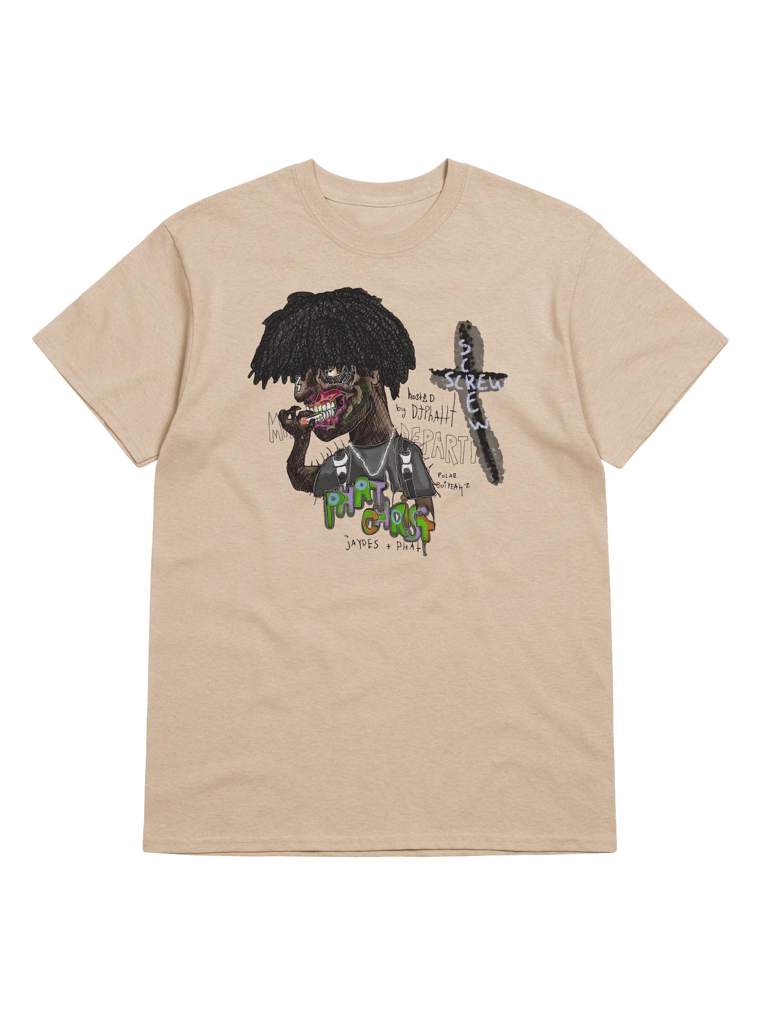 PHAT CHRIST Jaydes & DJ PHAT Tshirt product image (1)