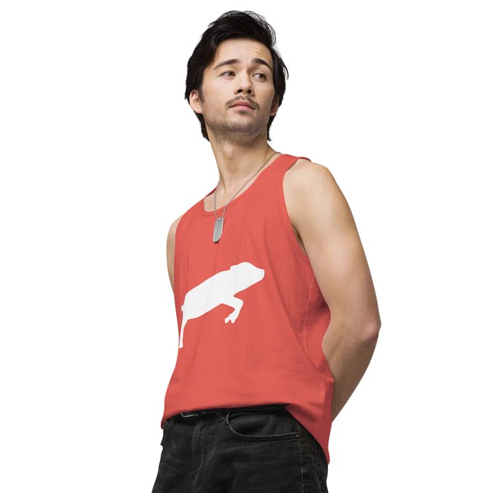 Leaping Pig LIGHT (Cotton Heritage Men's Premium Tank Top) product image (1)
