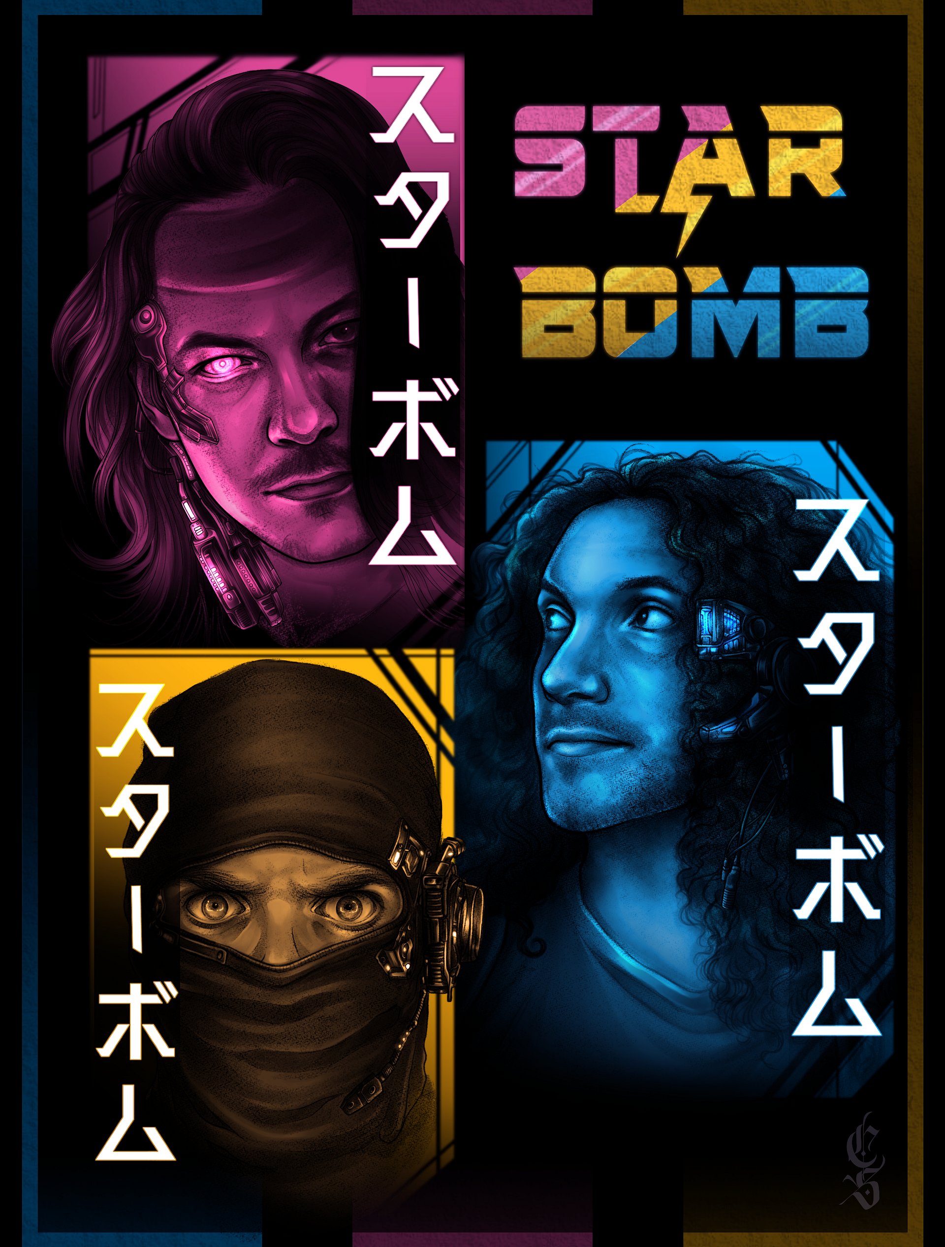 Cyberpunk Starbomb (TRIO) product image (1)