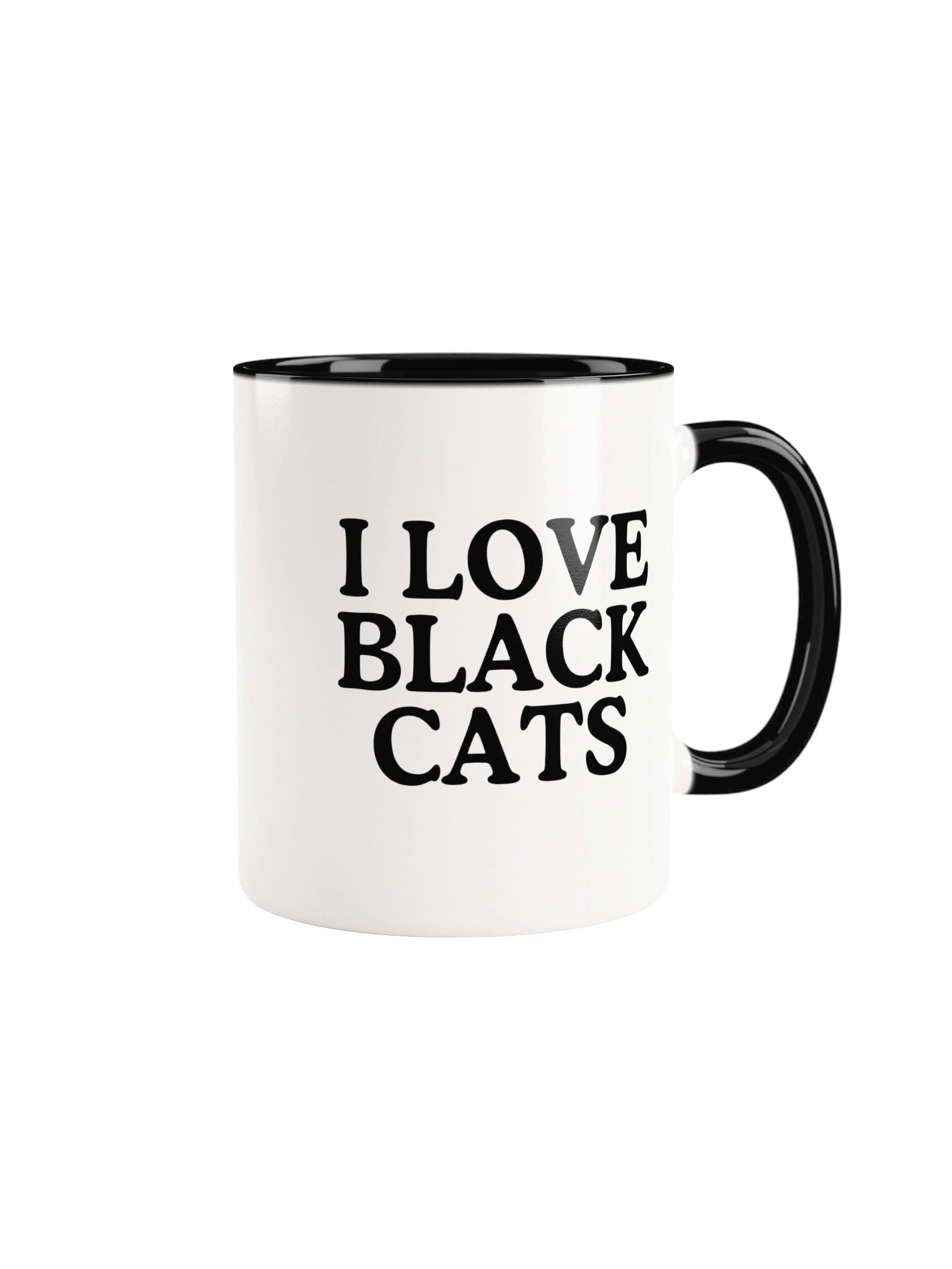 I Love Black Cats Mug product image (6)
