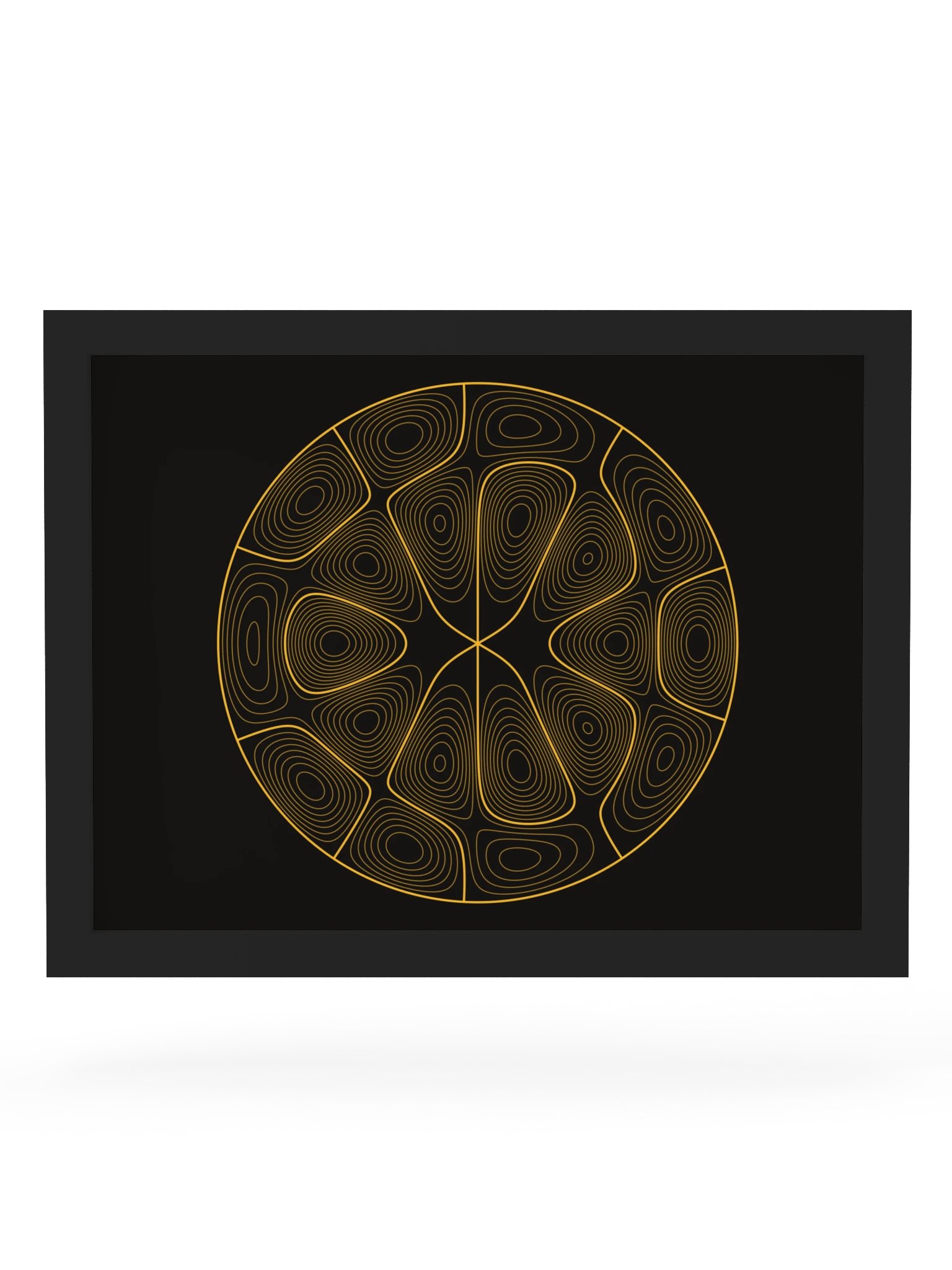 Throat · Lines Framed Poster product image (58)