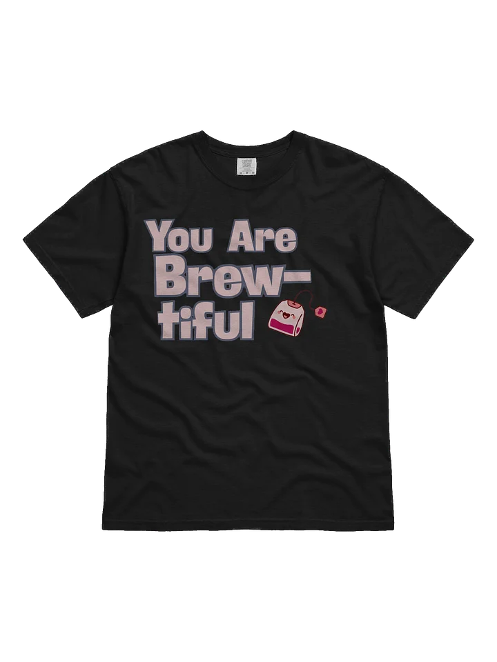 Brew-tiful Teabag Funny T-Shirt product image (1)