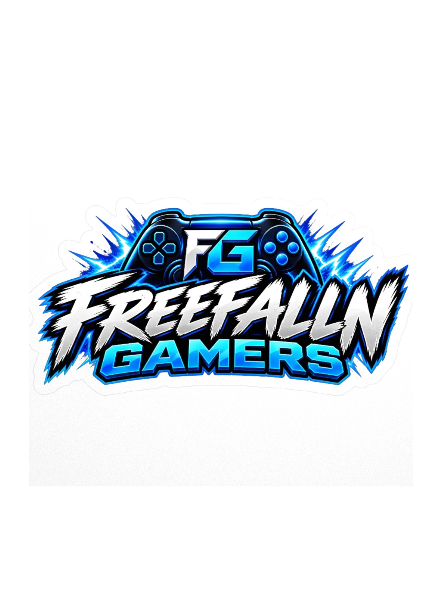Full Freefalln Gamers logo Stickers product image (1)