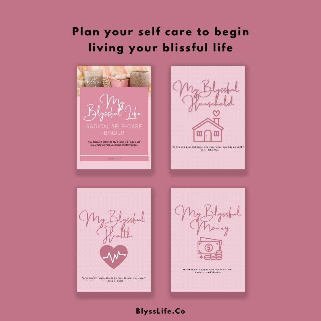 Radical Self-Care Binder product image (3)