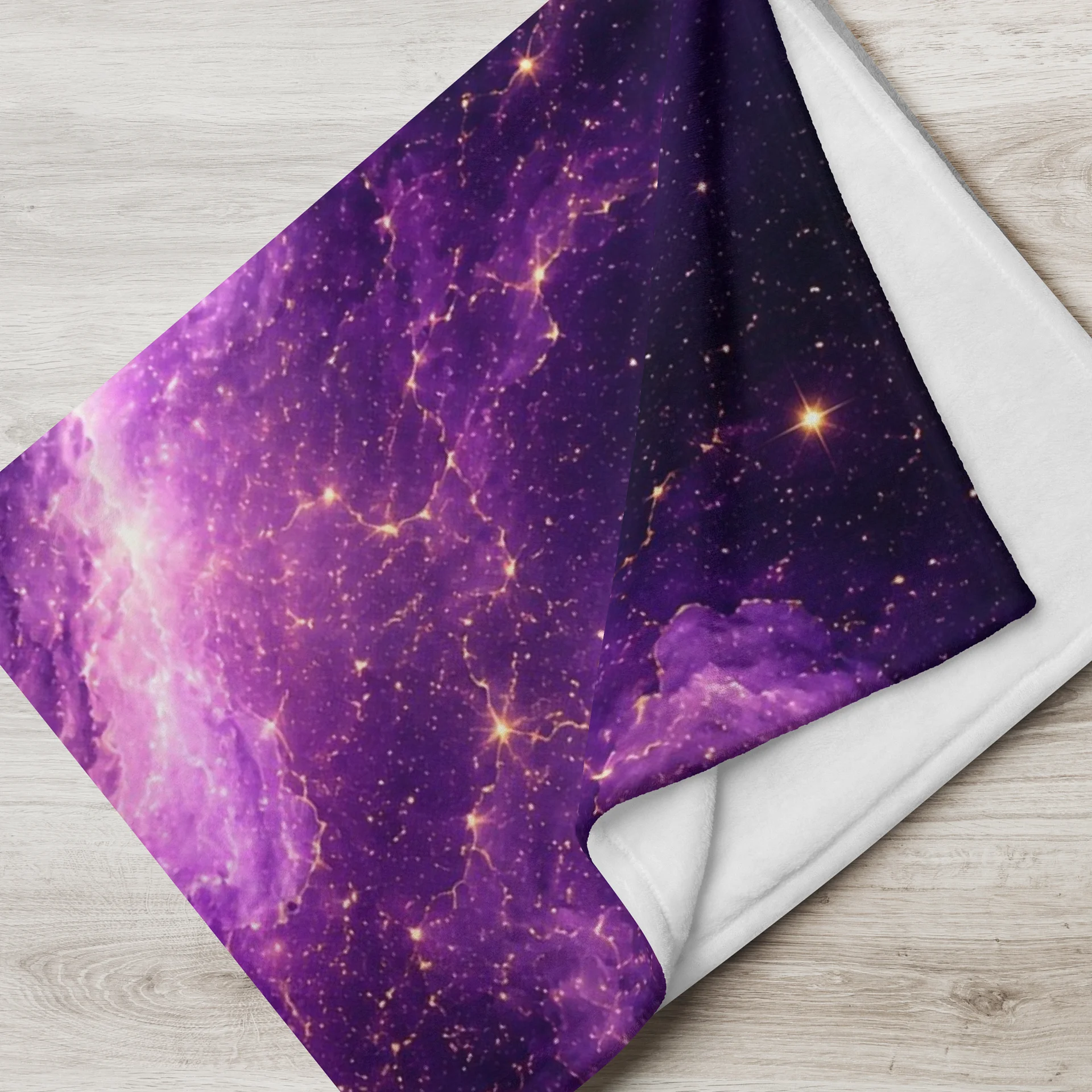 Cosmic Nebula Throw Blanket product image (2)