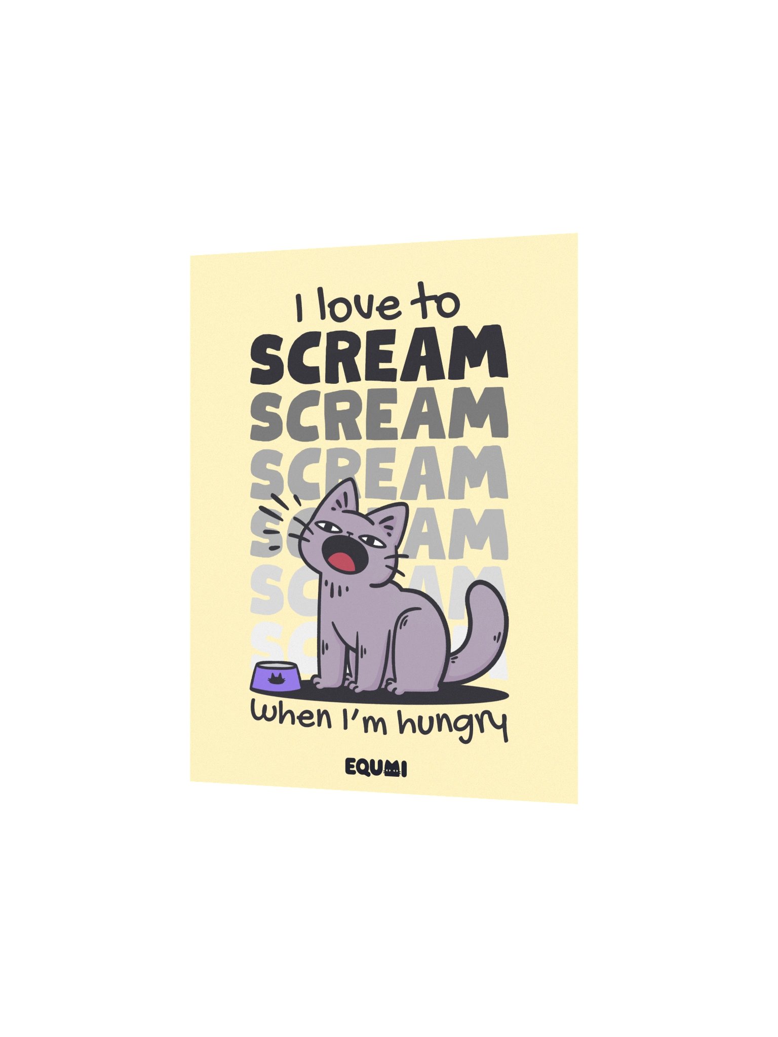 I Love To Scream Print product image (3)