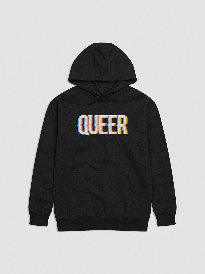 Vibrant QUEER Multicolored Hoodie product image (1)