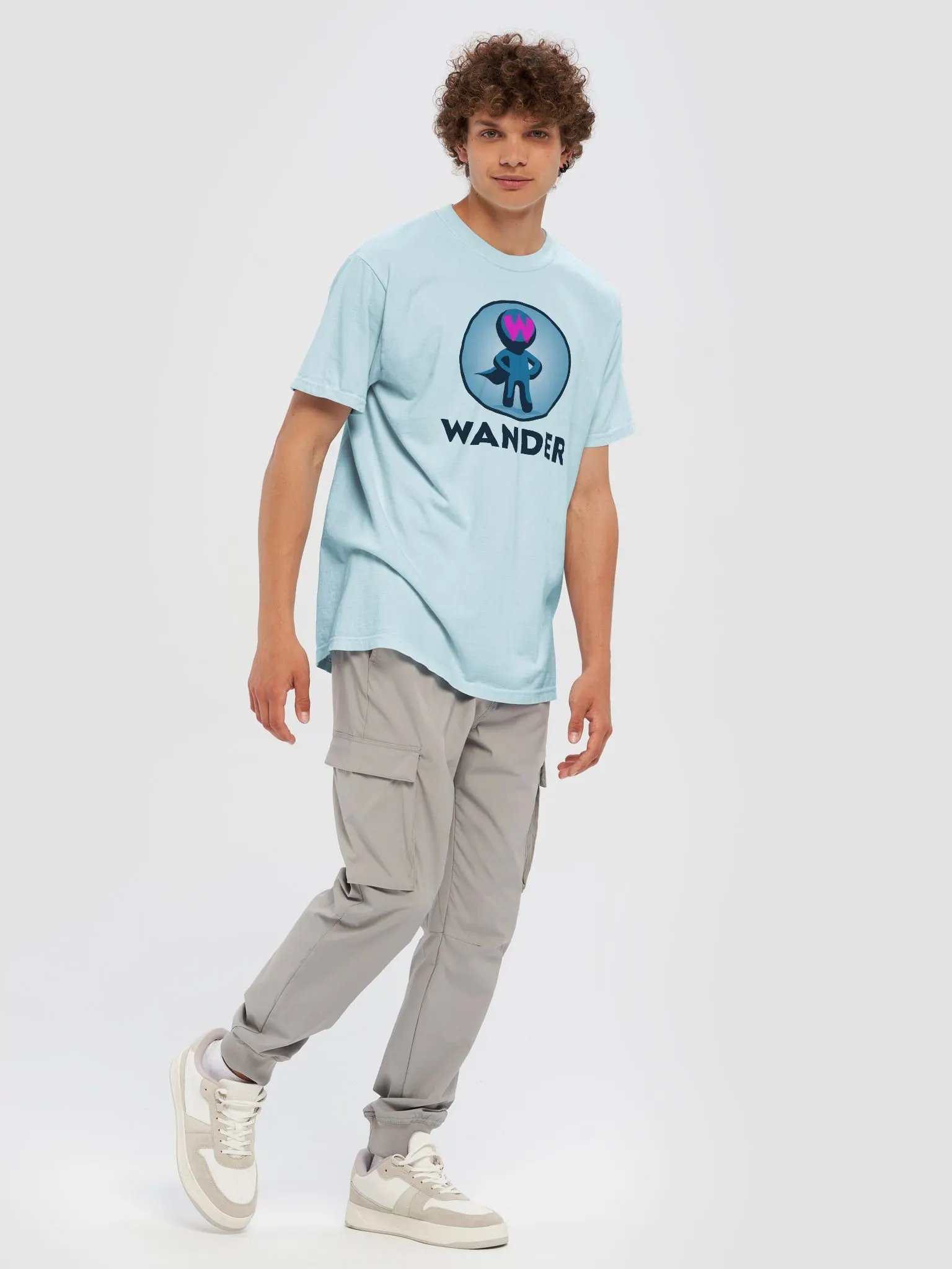 Wander Mascot with Text T-Shirt product image (7)