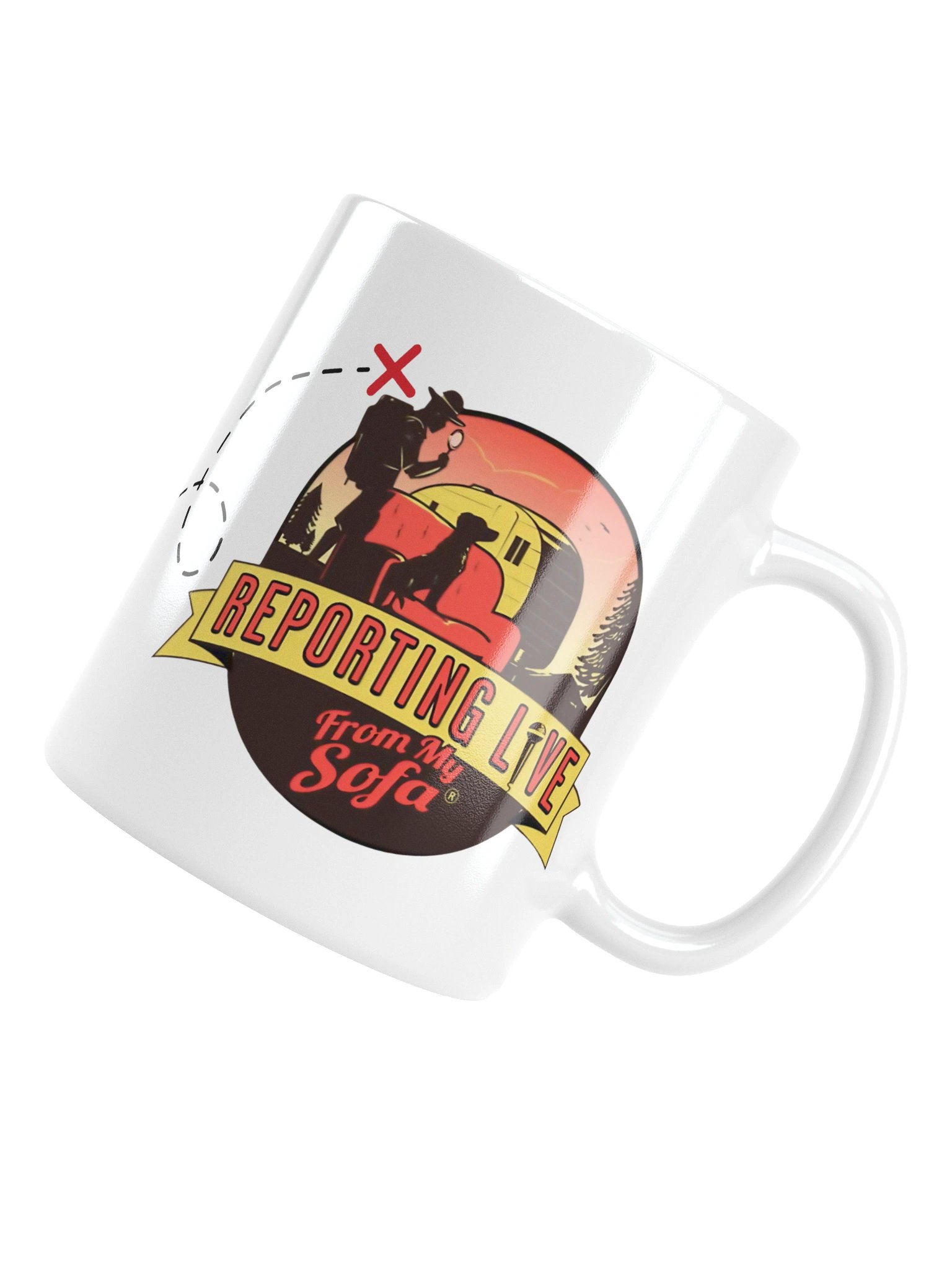 The Sofa Squad Treasure Map Mug product image (17)