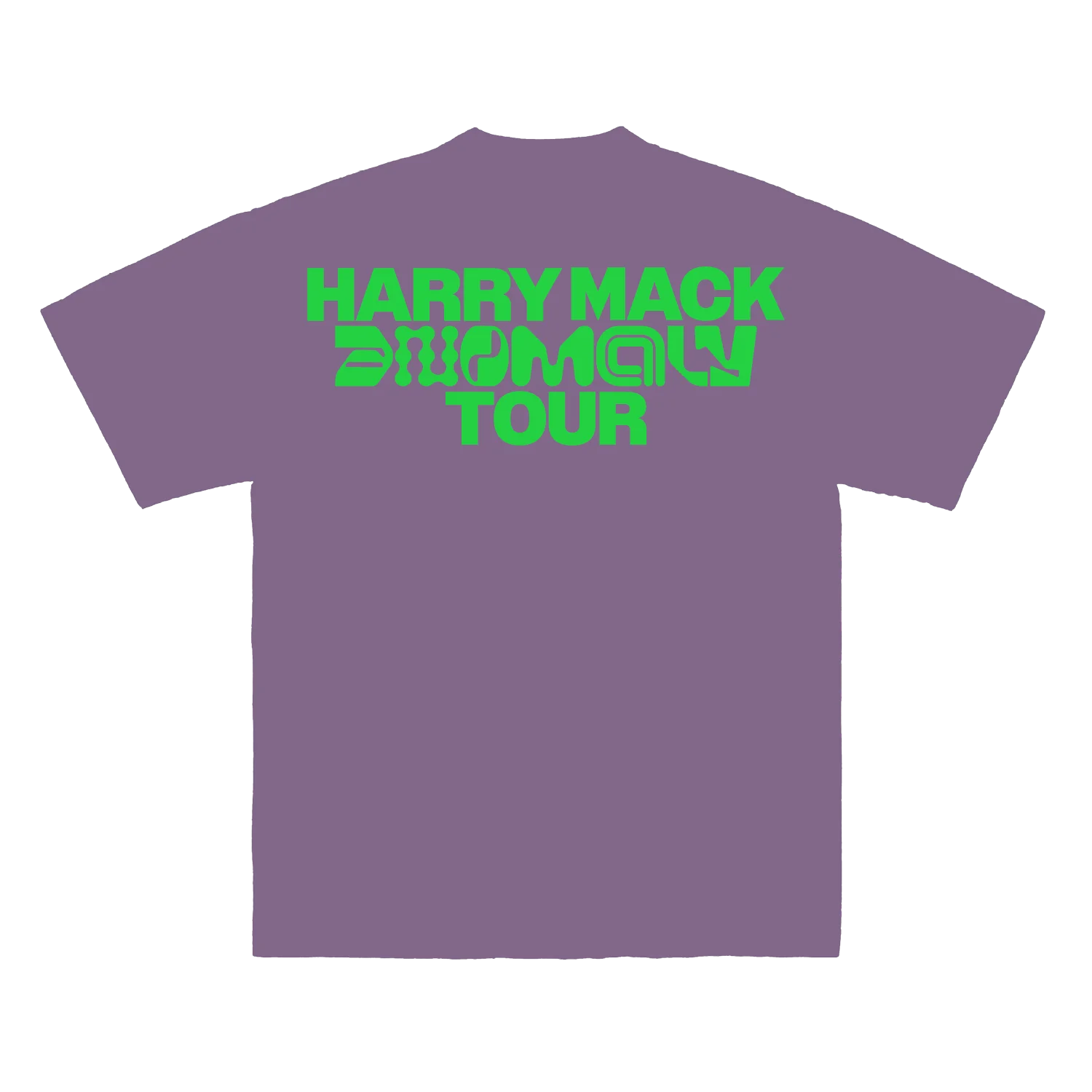 Anomaly Tour 2025 Purple Short Sleeve T-Shirt product image (2)
