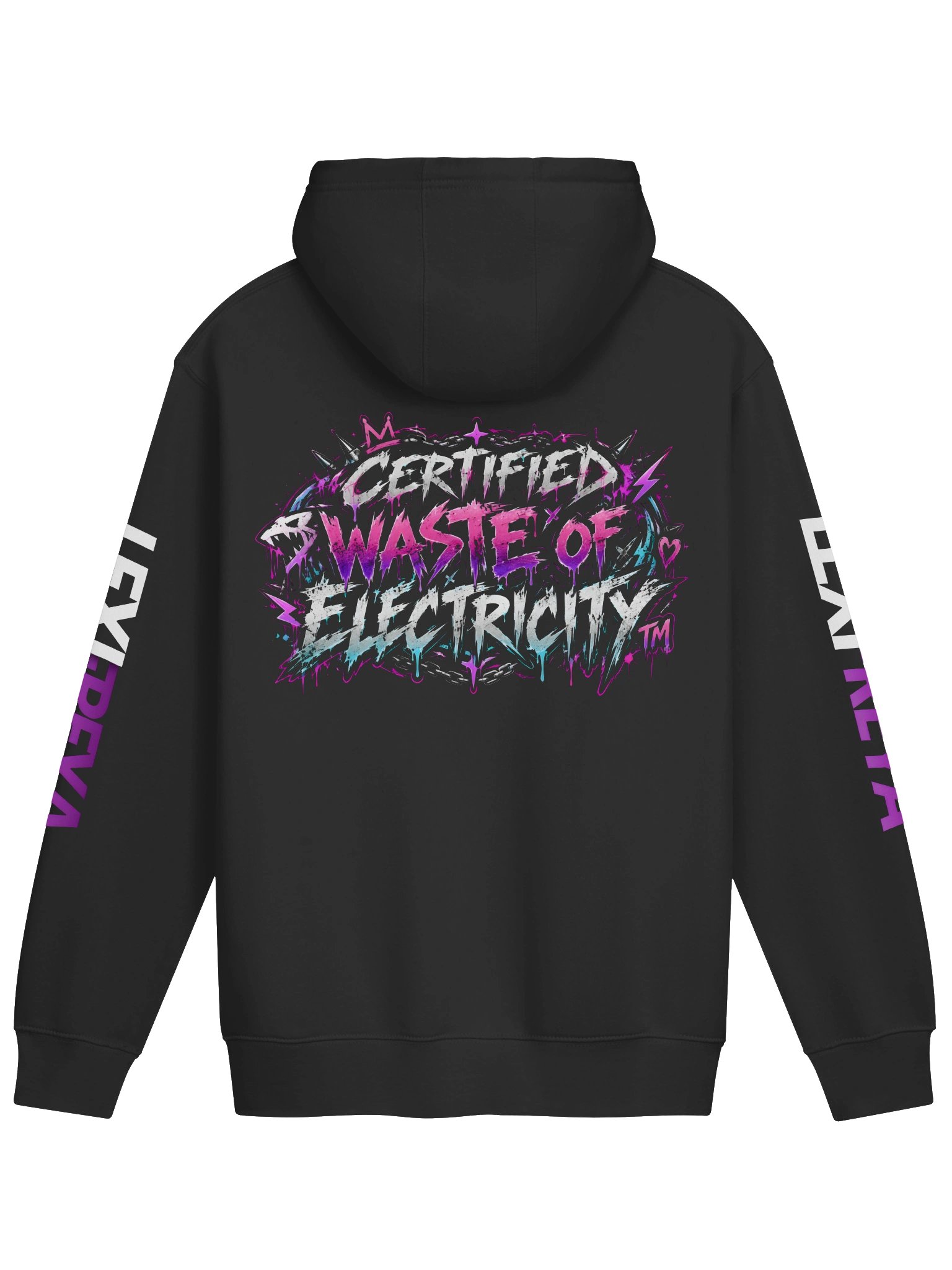 Certified Waste of Electricity™ Hoodie product image (2)
