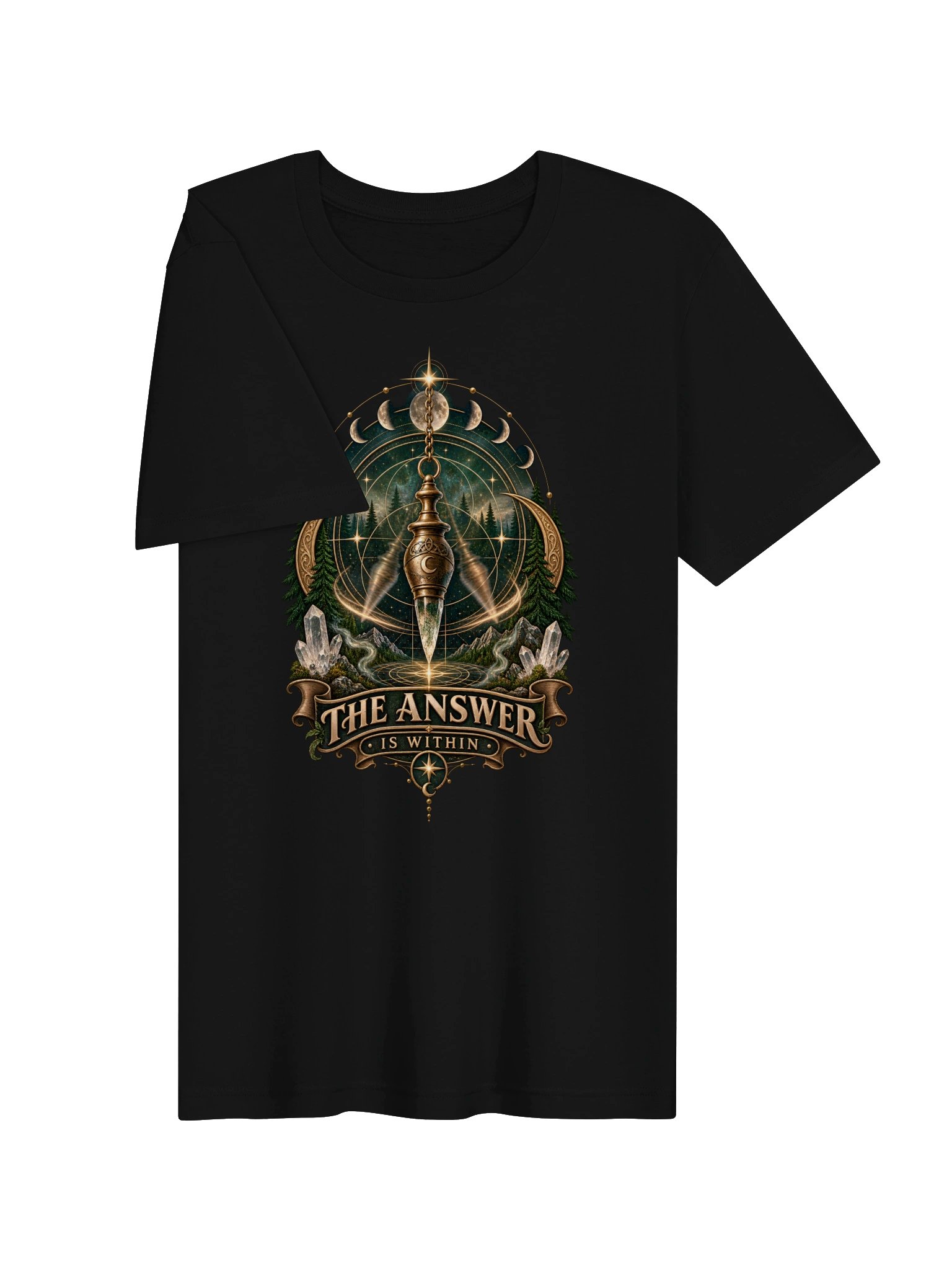 The Answer Is Within Mystic Pendulum Tee product image (3)