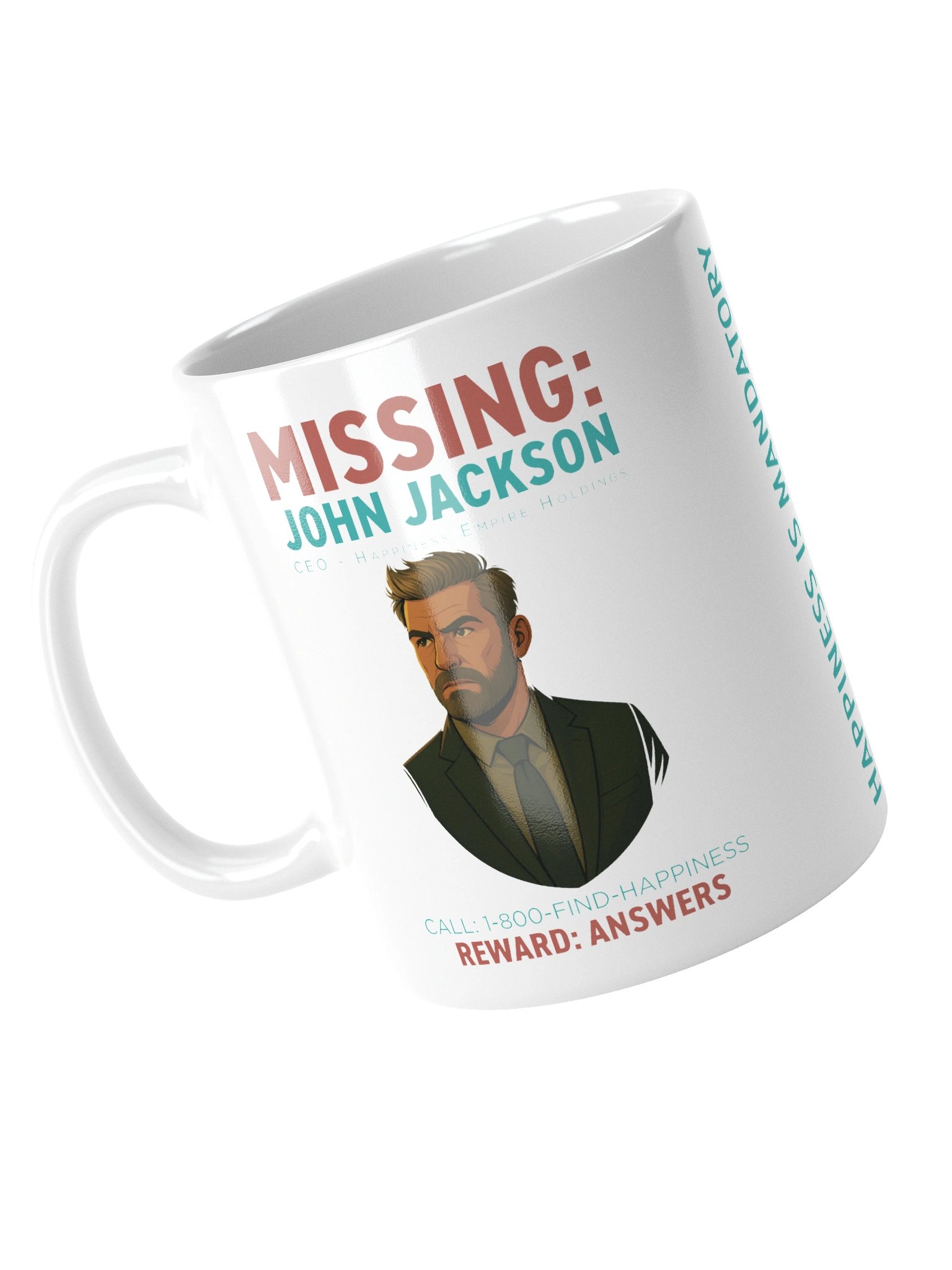 “Missing John Jackson” Glossy Mug product image (10)