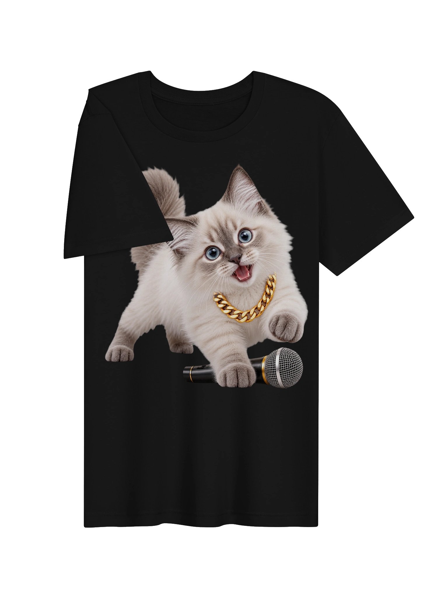 Hip Hop Munchkin Kitten – 11 Color Unisex Tee product image (27)