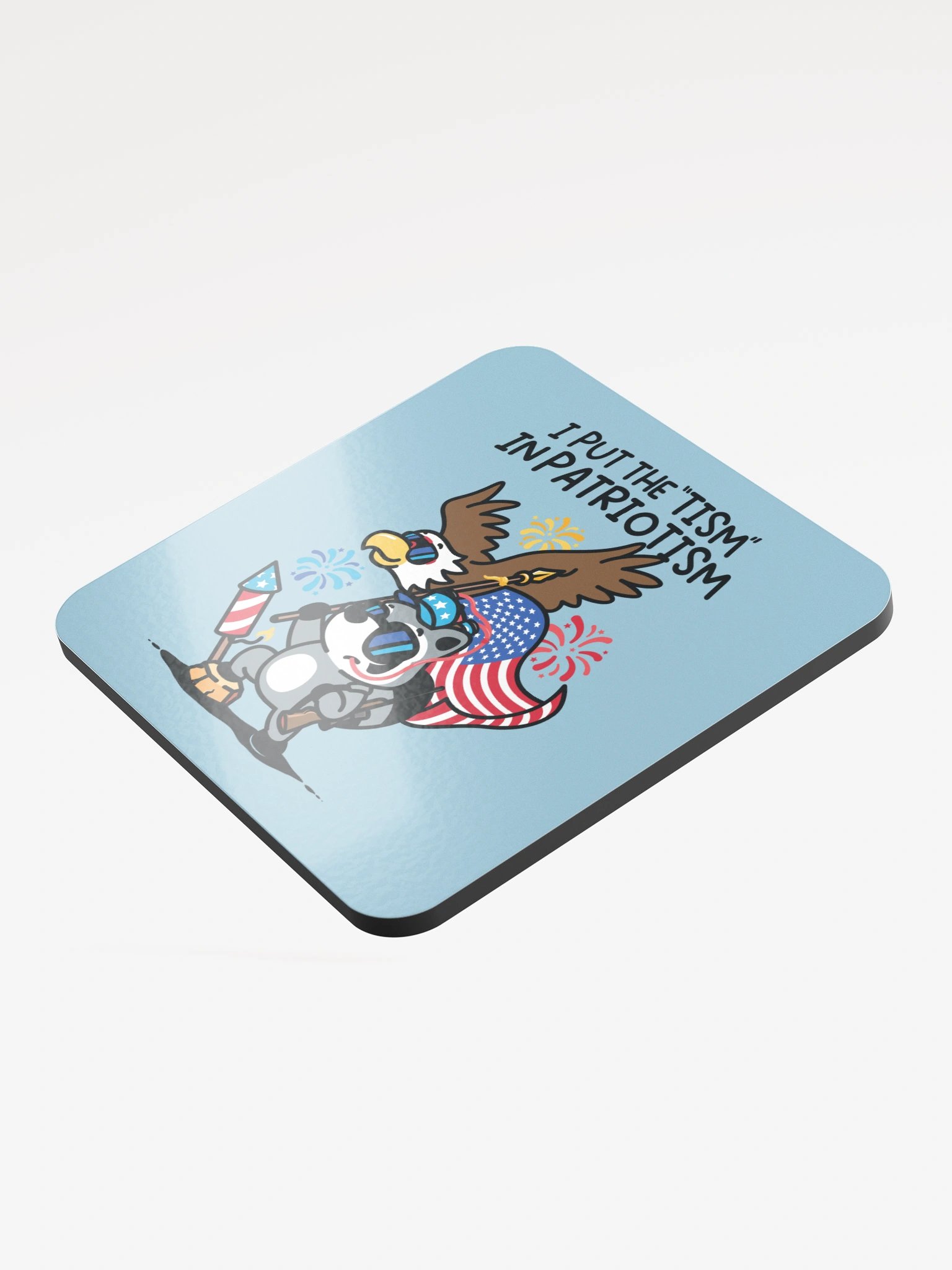 'Tism In Patriotism Coaster product image (3)