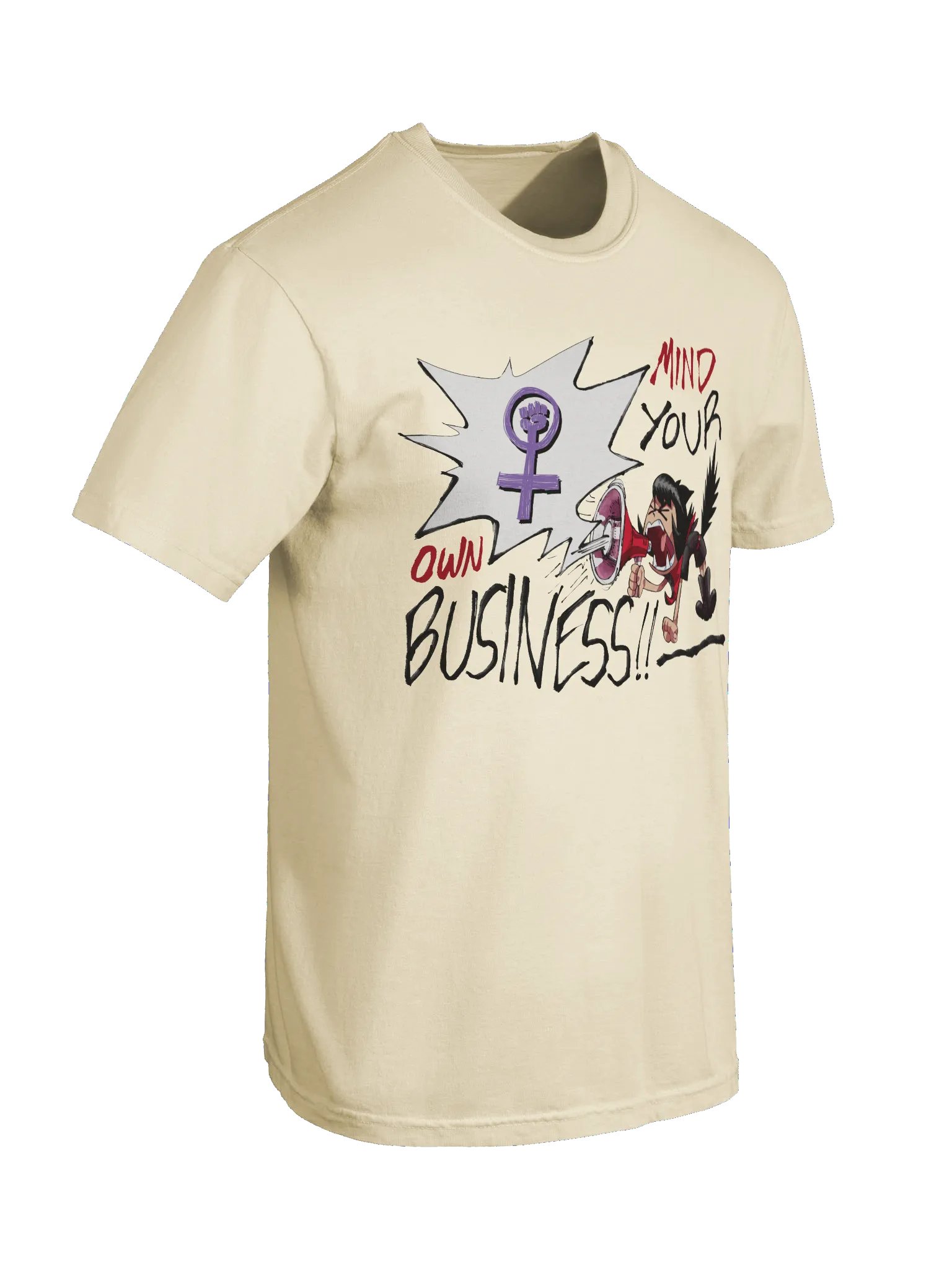 Alunya - “Mind Your Own Business!!” T-Shirt product image (13)