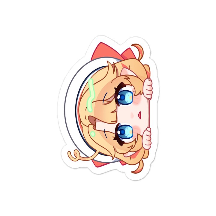 Chibi Skye Vinyl Peeker Decal Sticker 【Skye Senfort 3rd Anniversary Collection】 product image (1)