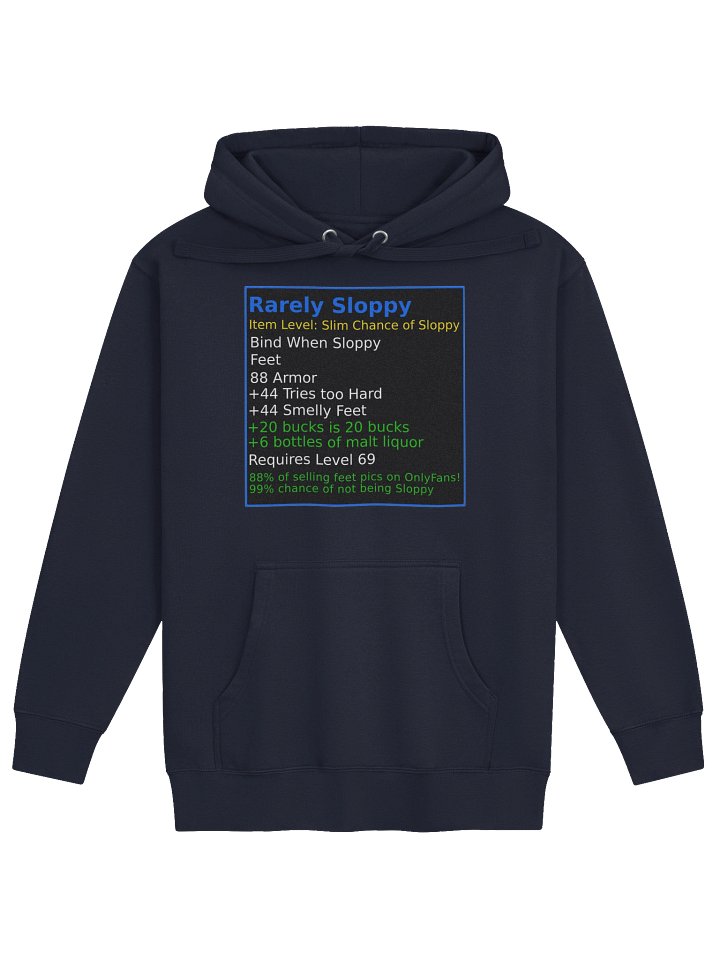 Rarely Sloppy, "Sloppy" Hoodie product image (5)
