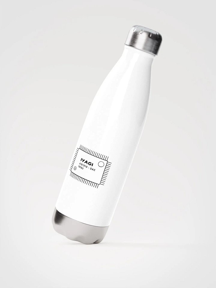 iyagi DAC Chip Stainless Water Bottle (white) product image (1)