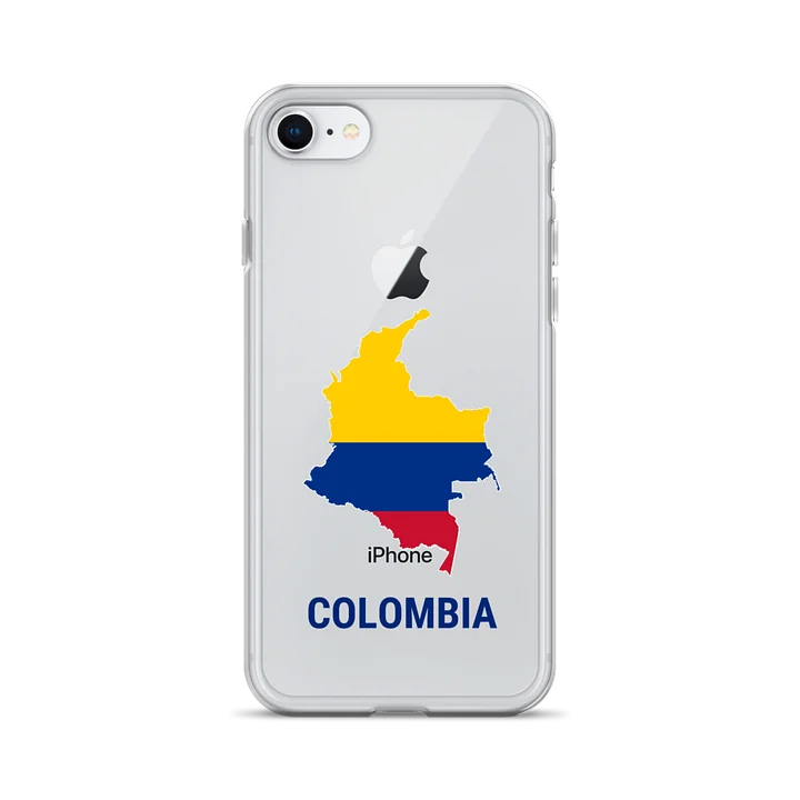 Colombia 2026 World Cup Flag iPhone Tough Case - Colombia Soccer Phone Cover - Dual Layer Protective Case product image (1)