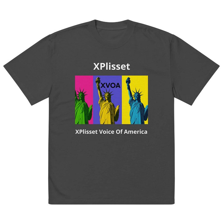 XVOA Pop Art Dark Gray T-Shirt product image (2)