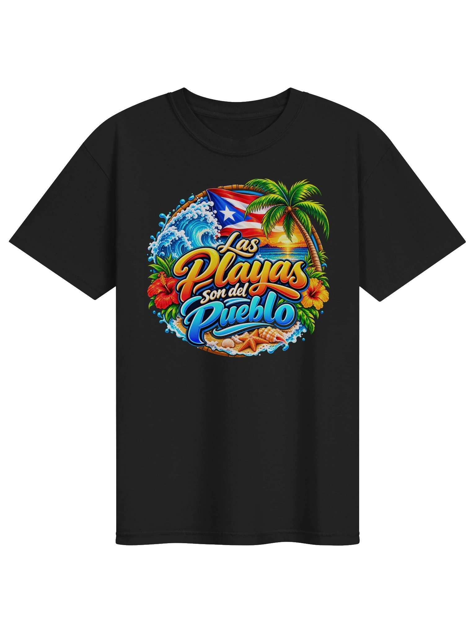 Las Playas Son del Pueblo – Graphic T-Shirt product image (1)