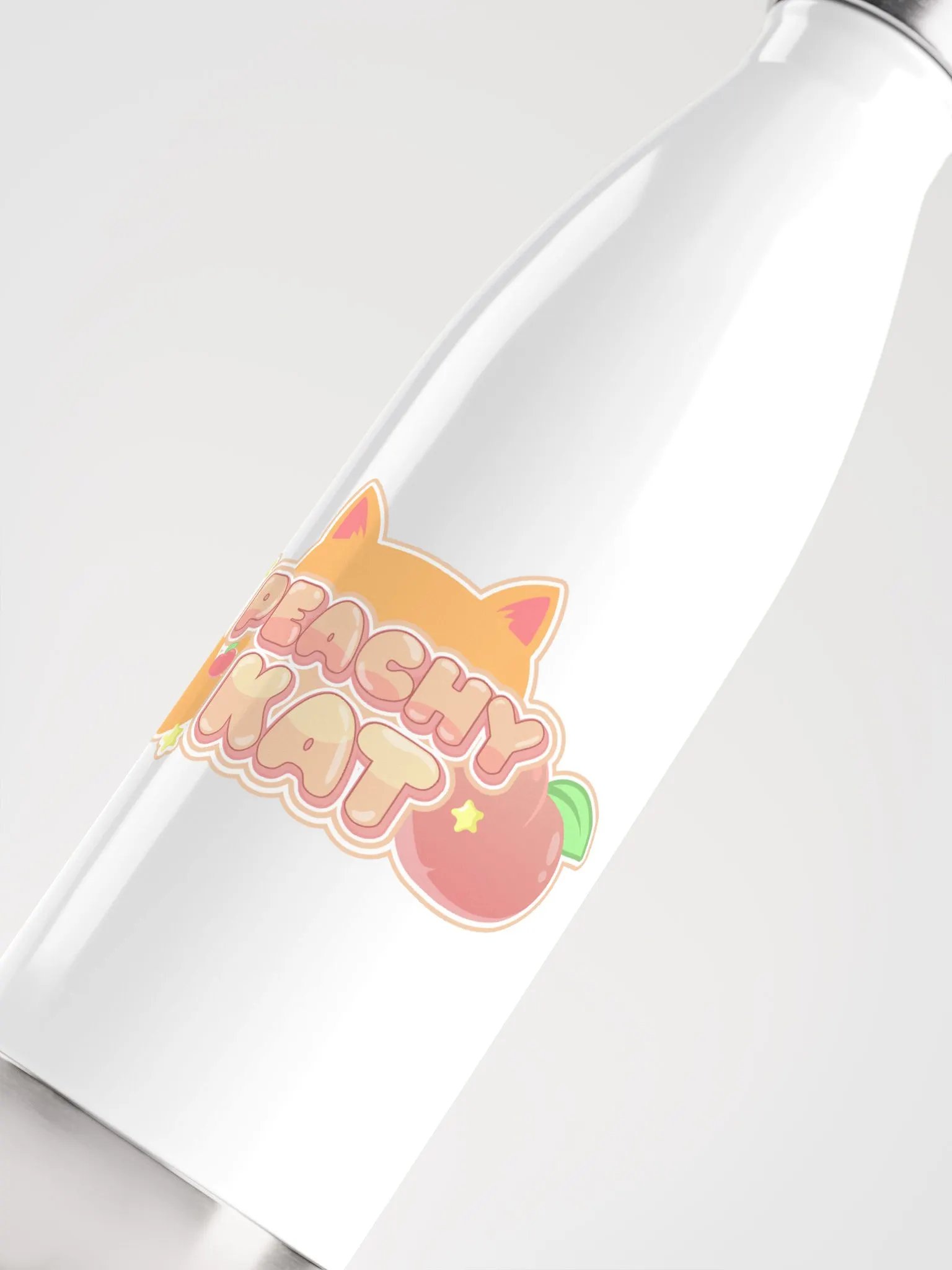 PeachyKat Logo Water Bottle product image (5)