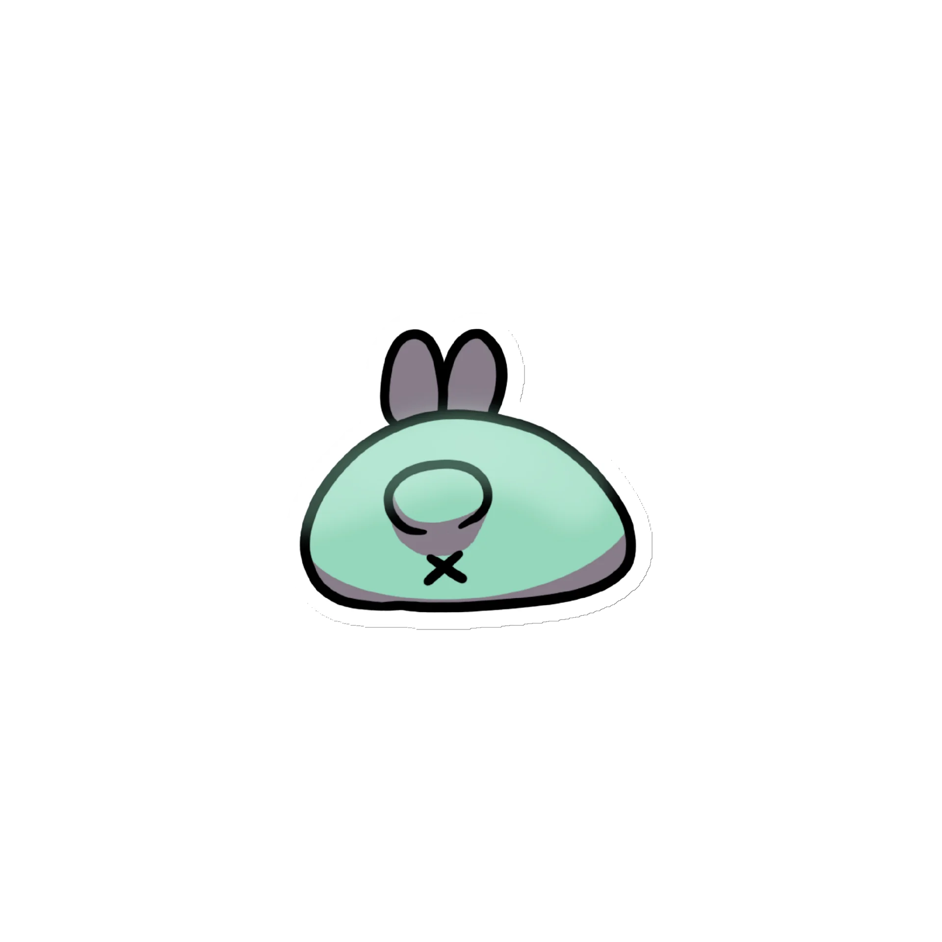 Bunny Butt Magnet product image (1)