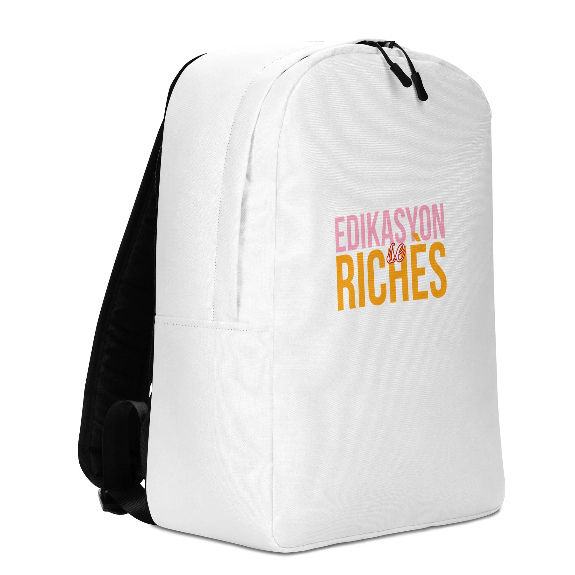 Edikasyon se Richès Minimalist Backpack – Carry Knowledge. Represent Purpose. product image (3)