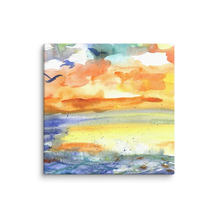 Playful Sea Canvas Print product image (1)