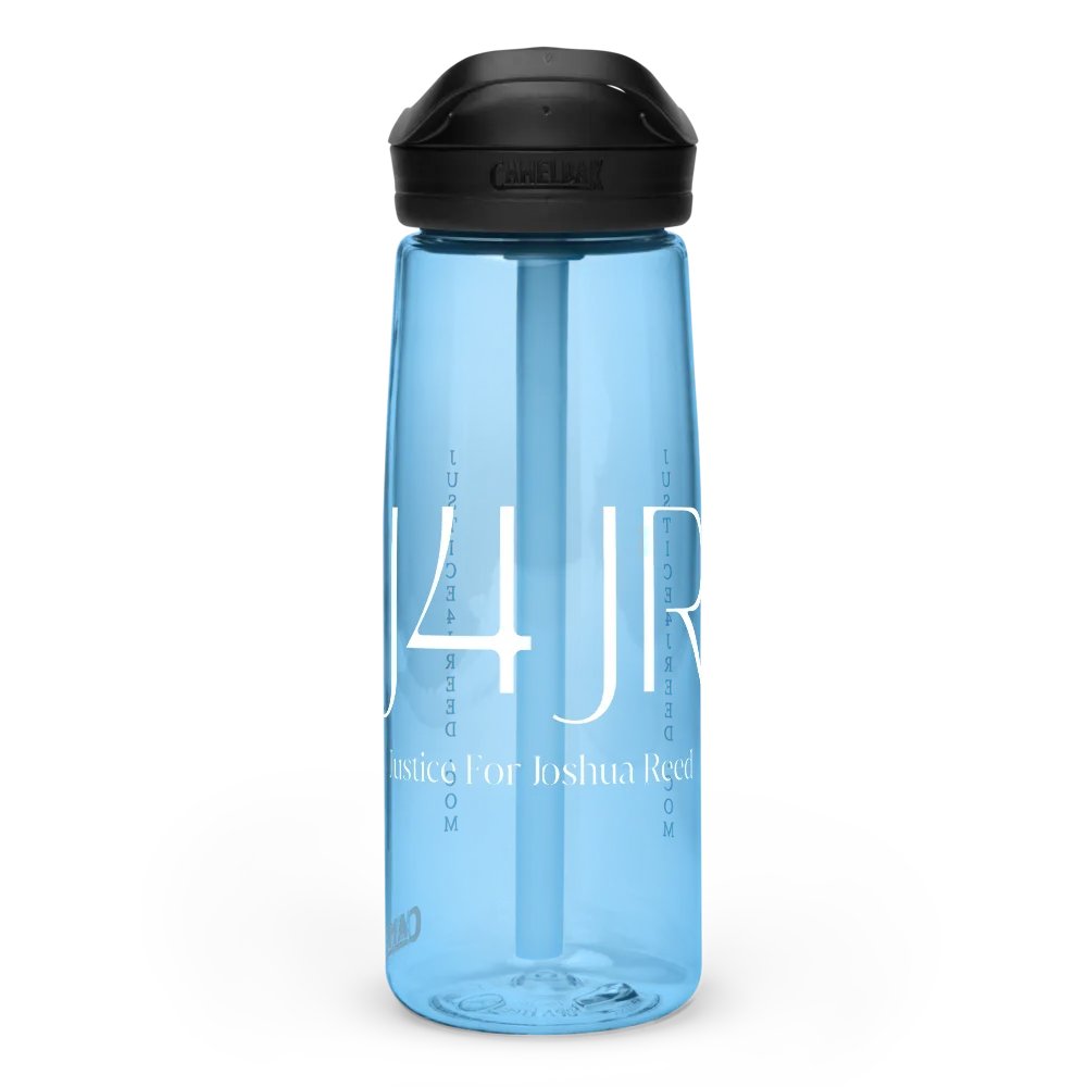 Pixelated Monogram Sports Water Bottle product image (1)