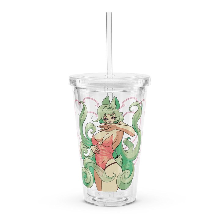 Cthulu Mint Clear Sippy Cup product image (1)