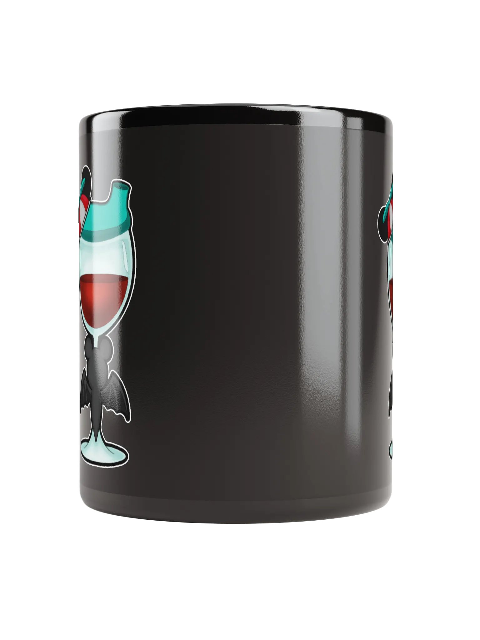 Wine-Hayley Logo Black Mug product image (6)