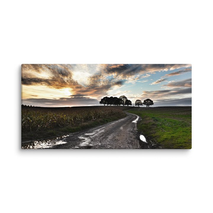 Courcelette Sunset - Canvas Print product image (1)