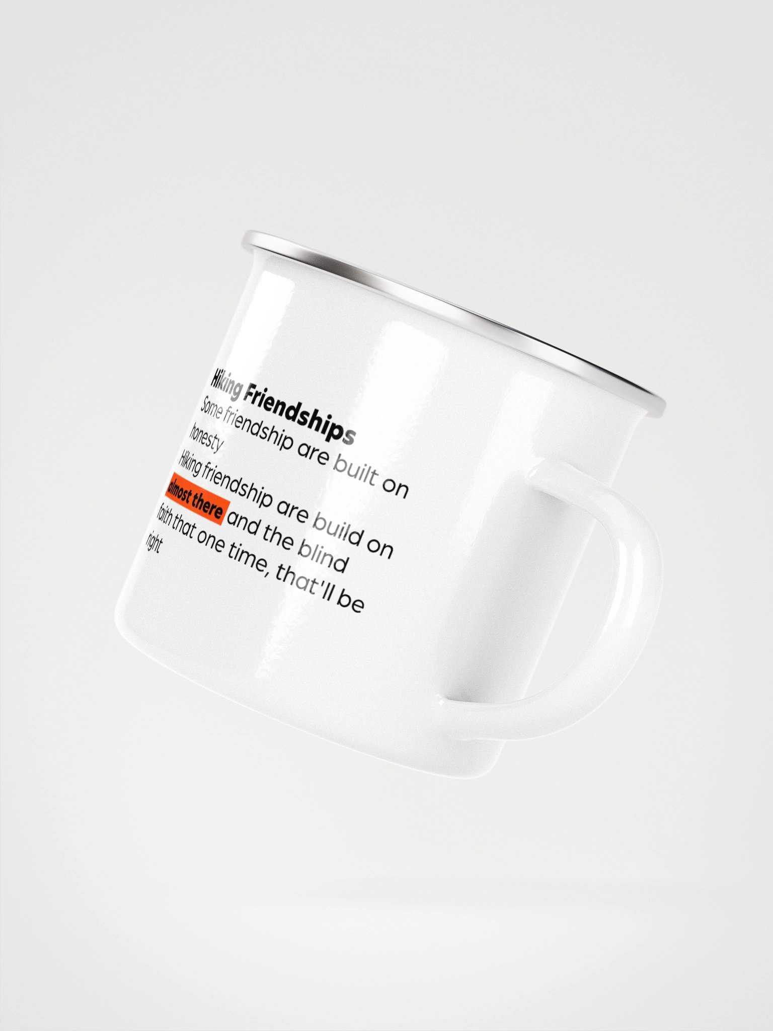 Hiking Friendships - Enamel Mug product image (3)