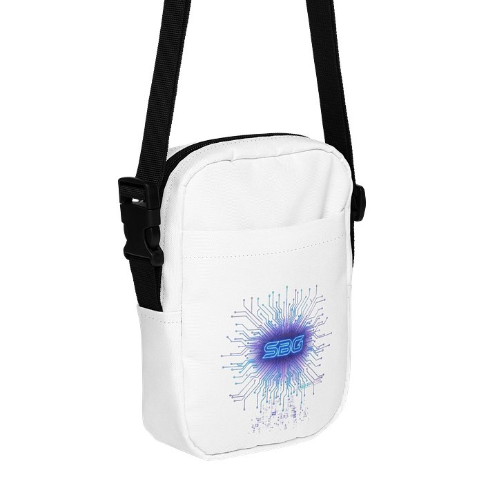 Futuristic Circuit Pattern Crossbody Bag product image (1)