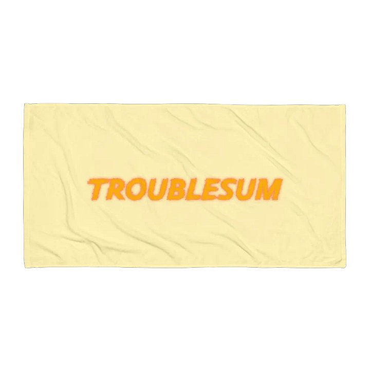 TroubleSum Towel product image (1)