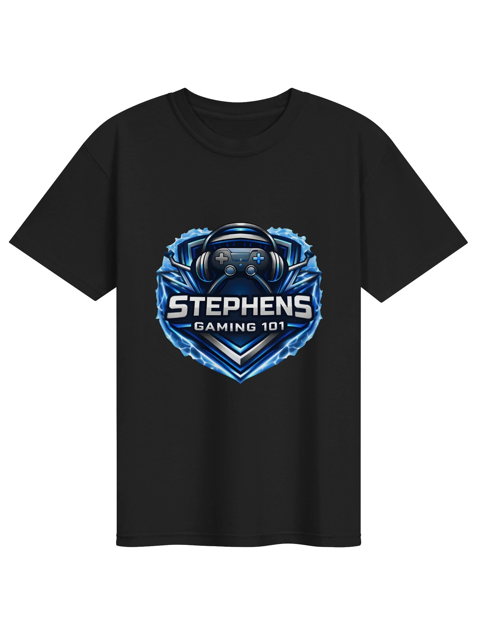 Stephens Gaming 101 Electric Shield Tee product image (1)