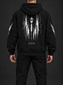 BLAVK NOCTURNE Graphic Hoodie — Black