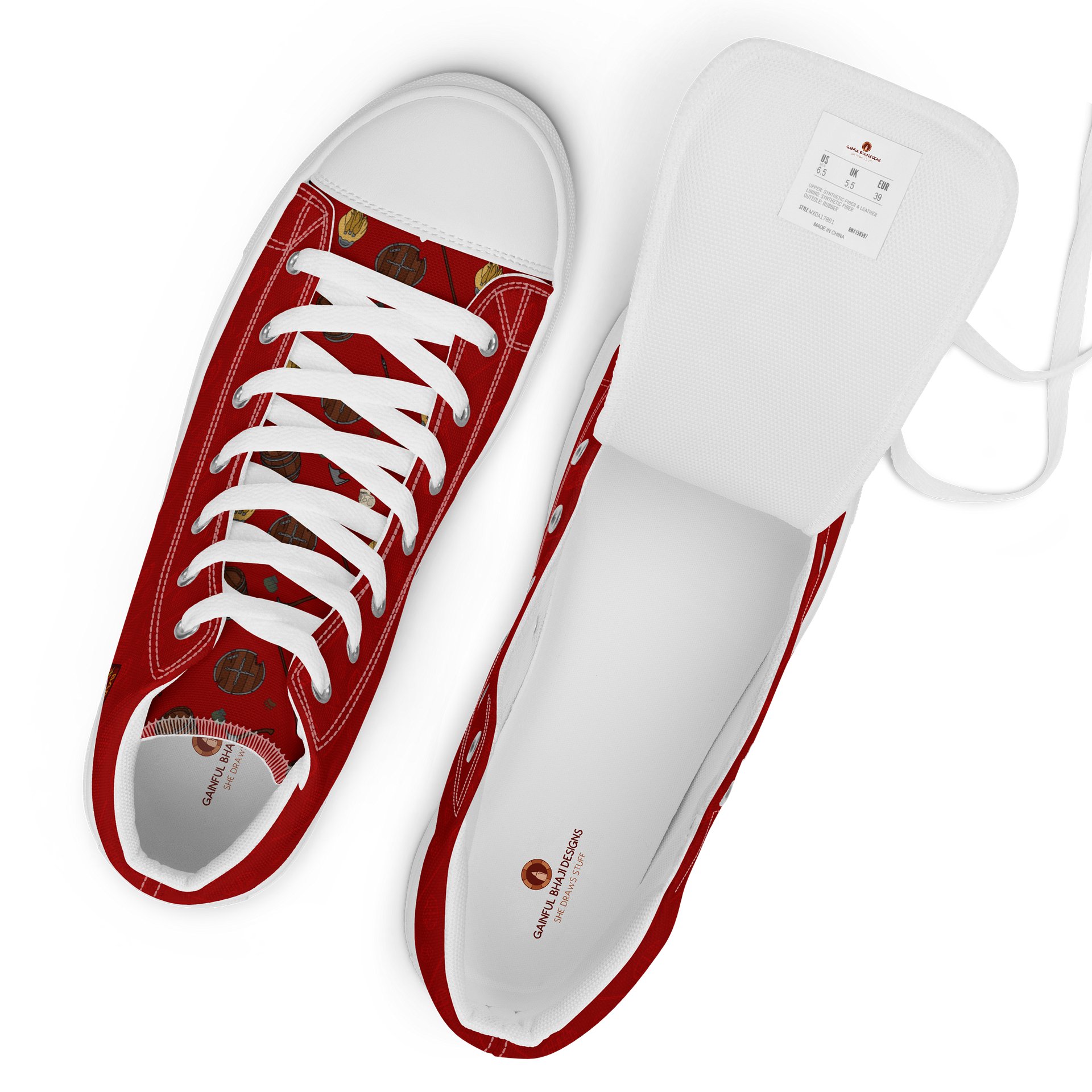 Womens Barbarian High Tops product image (10)