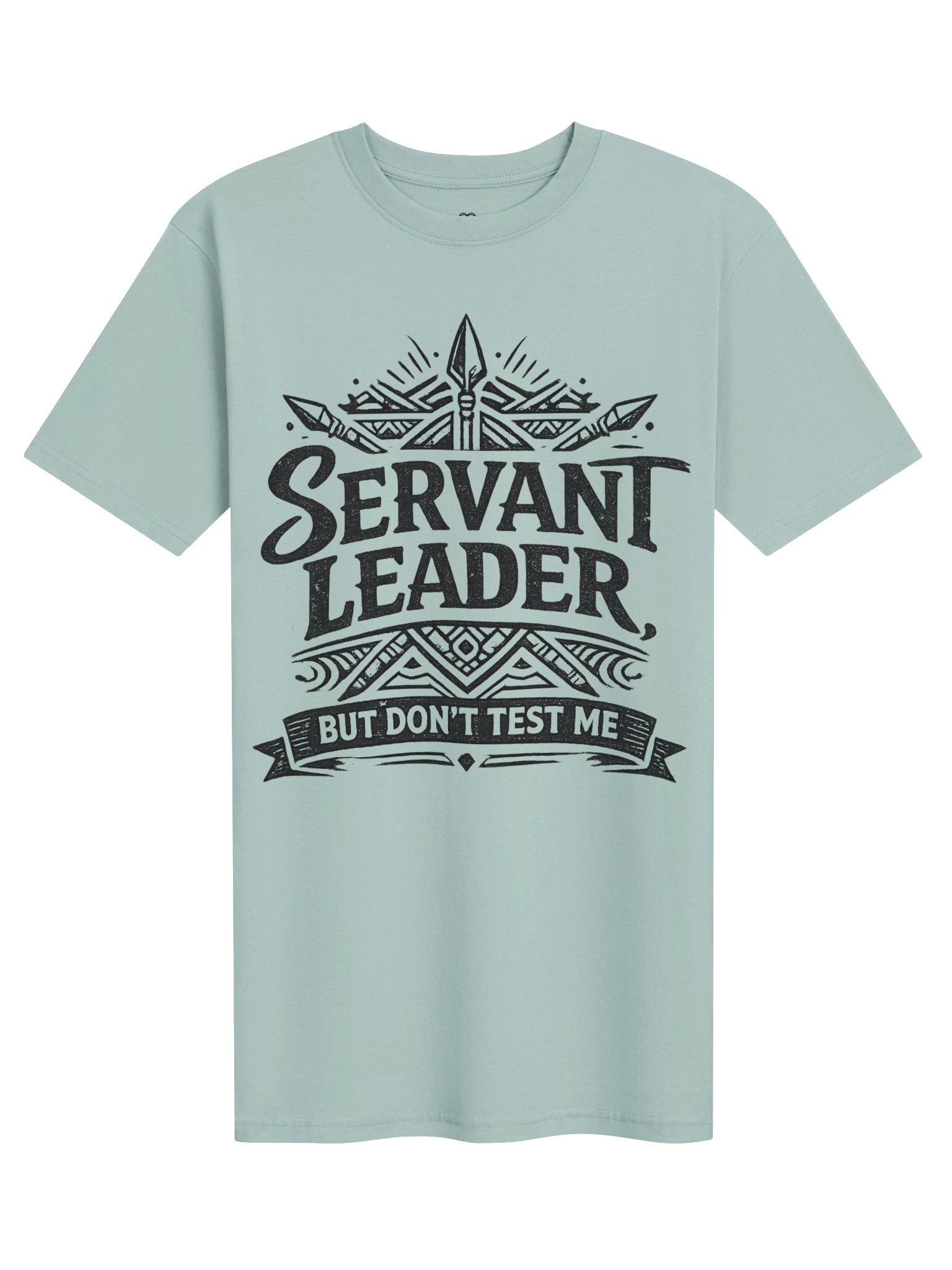 Servant Leader But Don't Test Me Tee - Light product image (3)