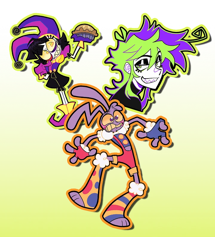 Fluorescent Sticker Bundle product image (1)